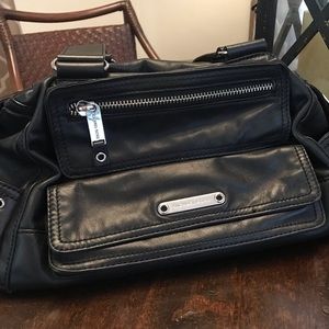 Michael Kors Black “butter” leather purse